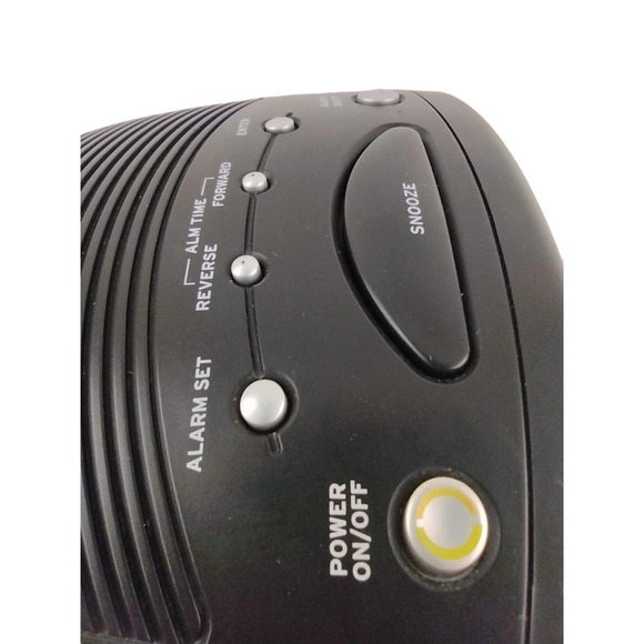 Timex T1201 Nature Sounds Clock Radio MP3 Line-IN Blk Red LED Auto DST Time Set - Picture 9 of 15